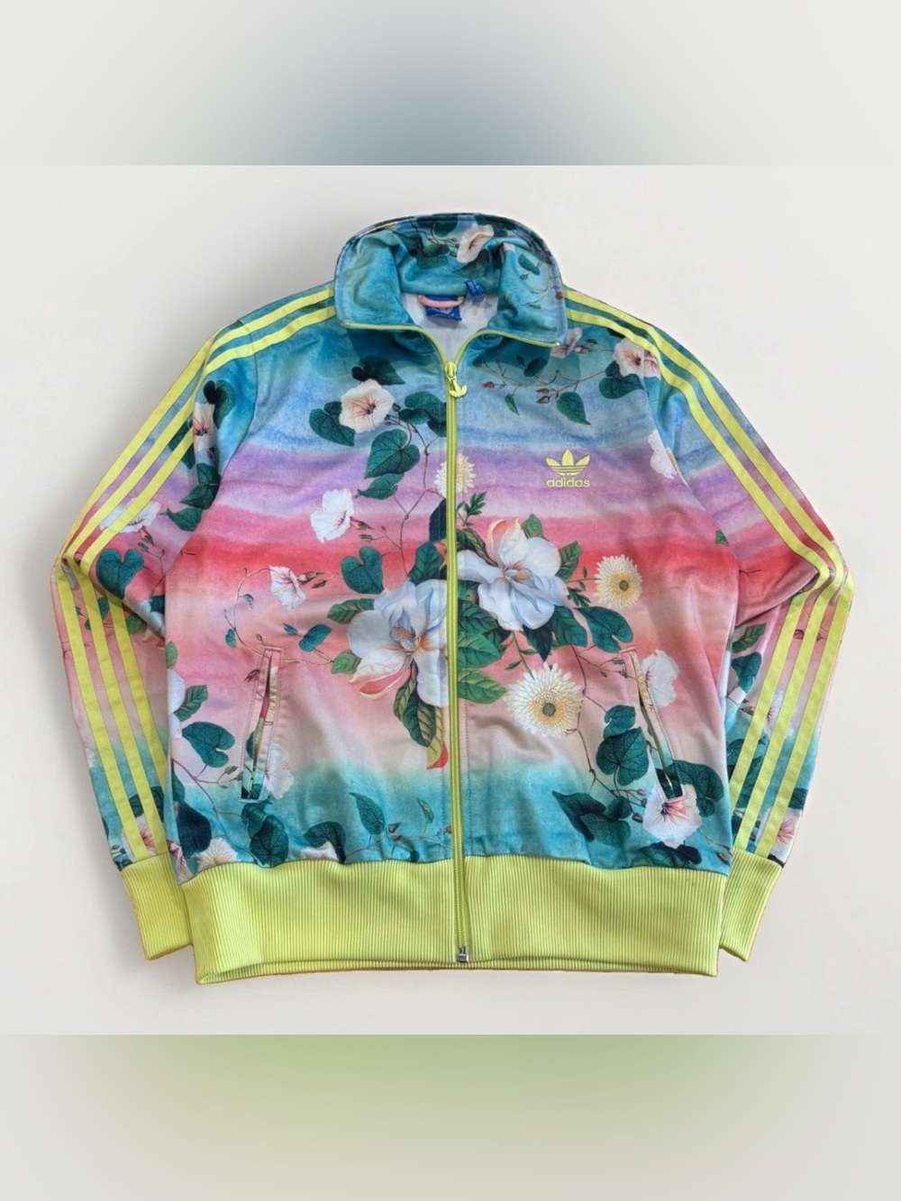 Adidas Originals x Farm Rio Firebird "Floralina" Track Jacket Size Large Rare